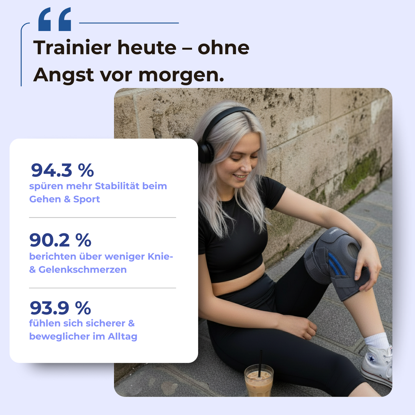 AOLIKES - Orthopädische Kniebandage