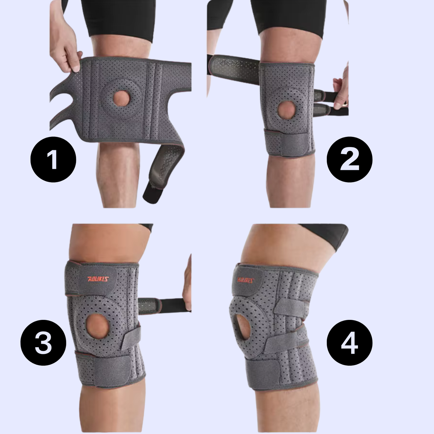 AOLIKES - Orthopädische Kniebandage