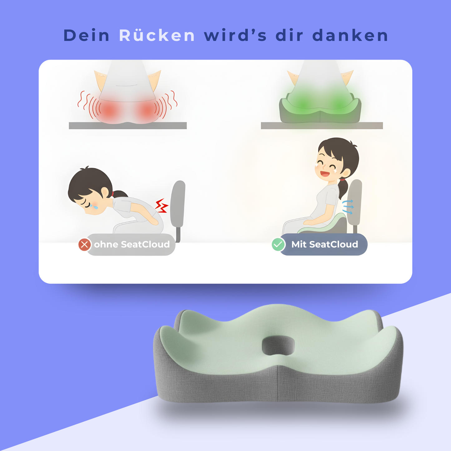 SitCloud - Sitzkissen